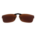 Custom Polarized Clip-On Sunglasses For Ray-Ban RB5268 48-17-135 48x17 (Bronze Brown)