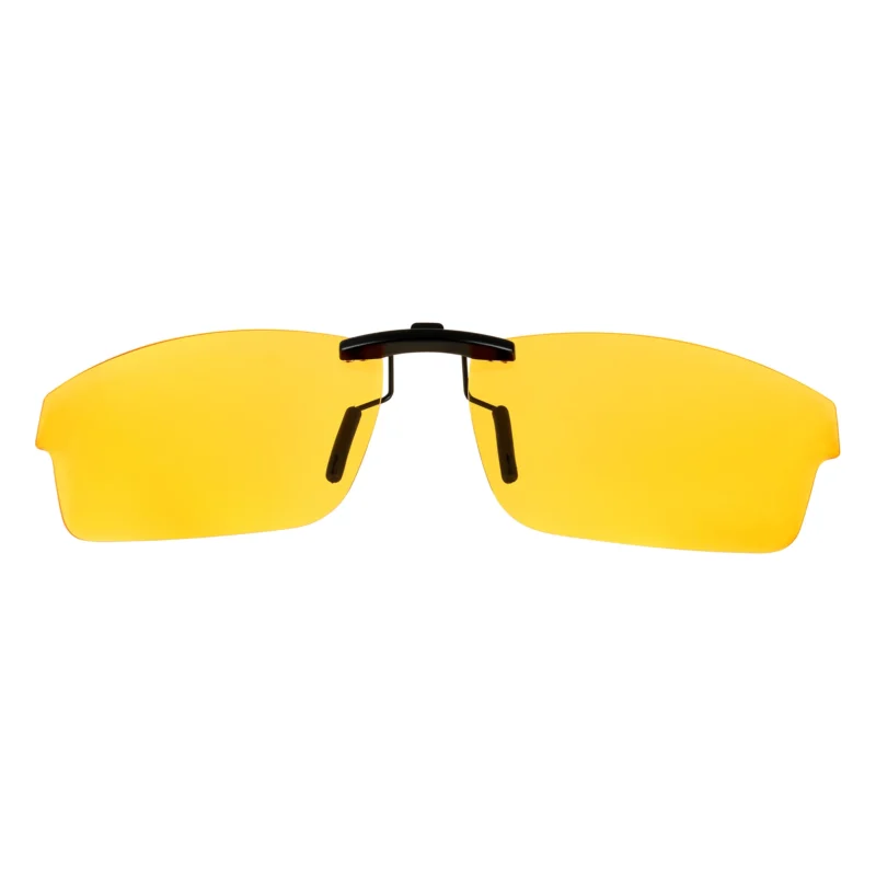 Custom Polarized Clip On Replacement Sunglasses For Oakley CROSSLINK OX8027 53x17 (Yellow) - Night Vision