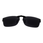 Custom Polarized Clip-On Sunglasses For Ray-Ban RB5268 48-17-135 48x17 (Black Color)