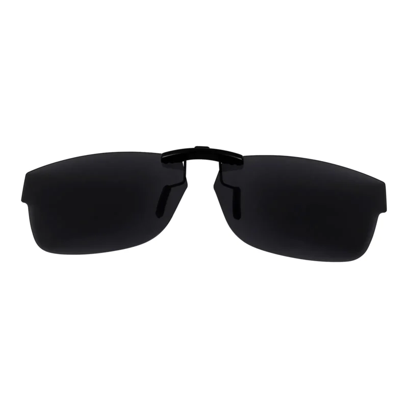 Custom Polarized Clip-On Sunglasses For Ray-Ban RB5268 48-17-135 48x17 (Black Color)