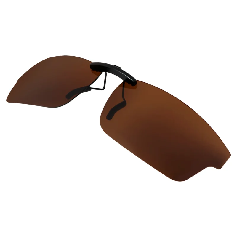 Custom Polarized  Clip On Replacement Sunglasses For Oakley CROSSLINK OX8027 53x17 (Bronze Brown) - Image 2