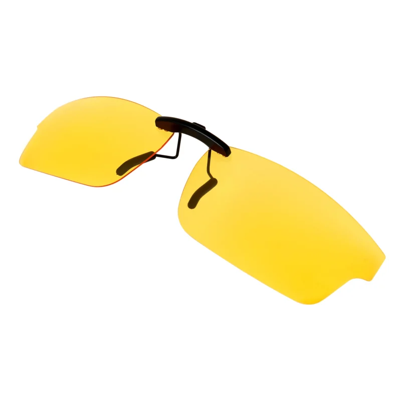 Custom Polarized Clip On Replacement Sunglasses For Oakley CROSSLINK OX8027 53x17 (Yellow) - Night Vision - Image 2