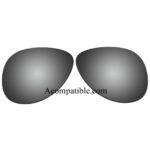 Replacement Polarized Lenses for Oakley Elmont L (Large 60mm) OO4119 (Silver Coating)