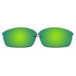 Replacement Polarized Lenses for Oakley Flak Jacket (Emerald Green Mirror)
