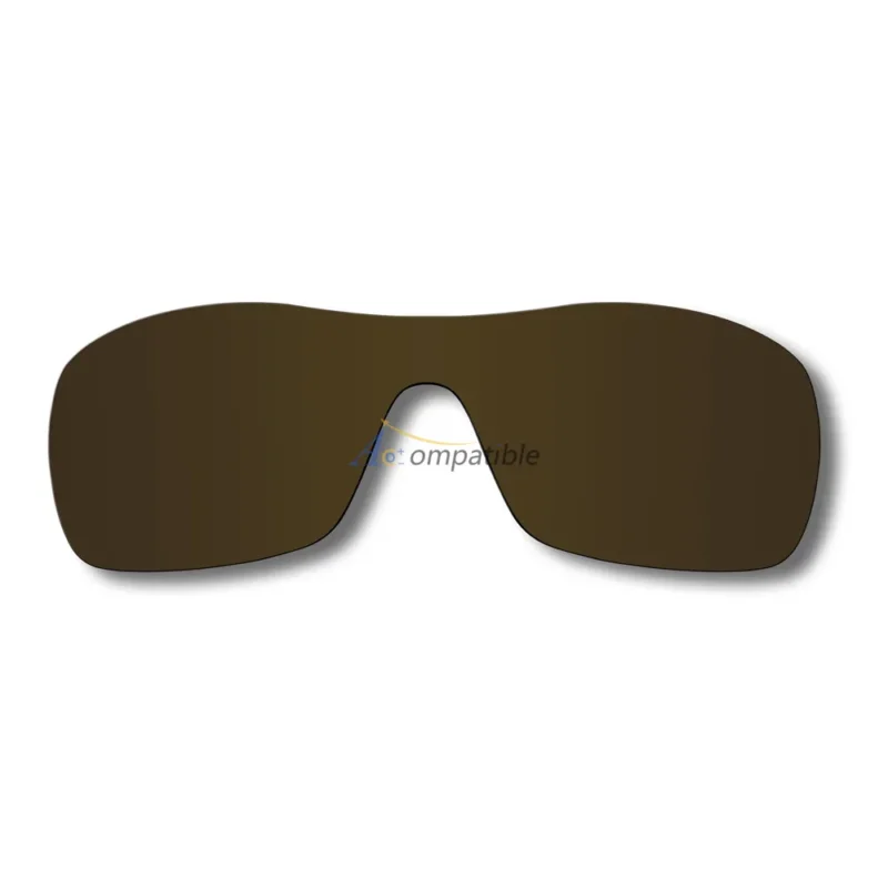 Polar Lenses for Oakley Antix 2 Pair Combo (Bronze Brown, Emerald Green Mirror) - Image 2