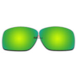 Polarized Lenses for Oakley Big Taco OO9173 (Emerald Green Coating Mirror)