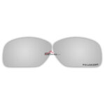 Replacement Polarized Lenses for Oakley Big Taco OO9173 (Silver Mirror)