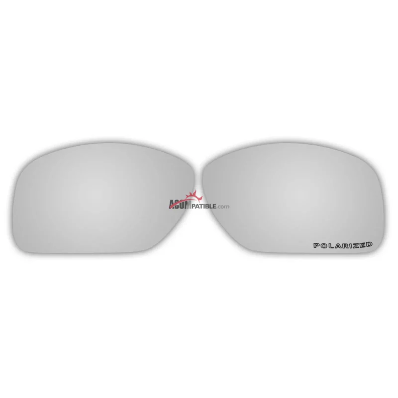 Replacement Polarized Lenses for Oakley Big Taco OO9173 (Silver Mirror)