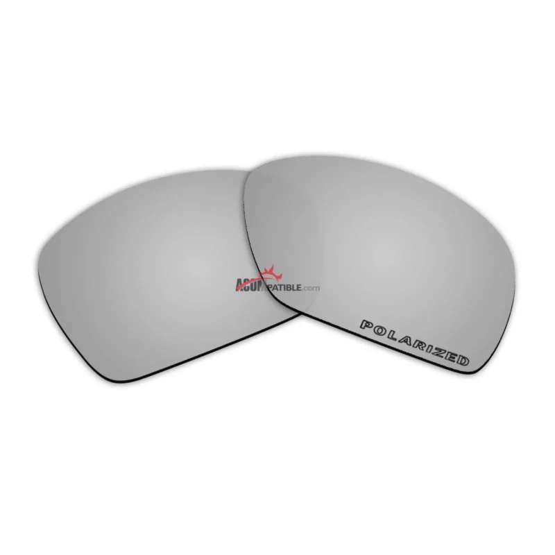 Replacement Polarized Lenses for Oakley Plaintiff Square OO4063 (Silver Coating) - Image 5