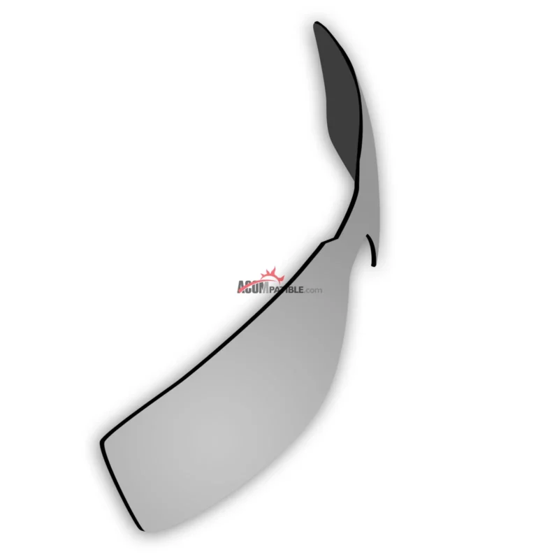 Replacement Polarized Lenses for Oakley Probation OO4041 (Silver Mirror) - Image 4