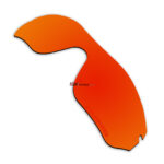 Replacement Polarized Lenses for Oakley Radar Edge OO9184 (Fire Red Mirror)