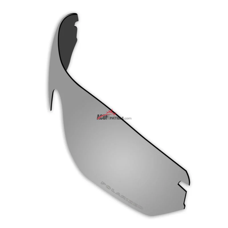 Replacement Polarized Lenses for Oakley Radar Edge OO9184 (Silver Mirror) - Image 3