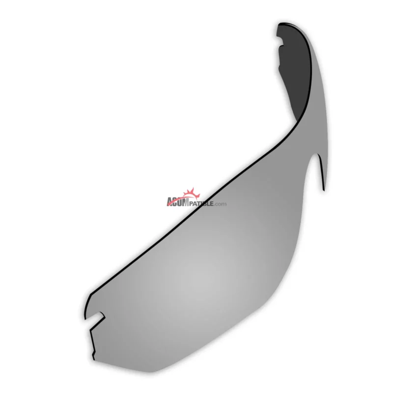 Replacement Polarized Lenses for Oakley Radar Edge OO9184 (Silver Mirror) - Image 4