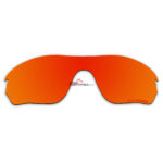 Polarized Replacement Lenses for Oakley Radarlock Edge OO9183 (Fire Red)