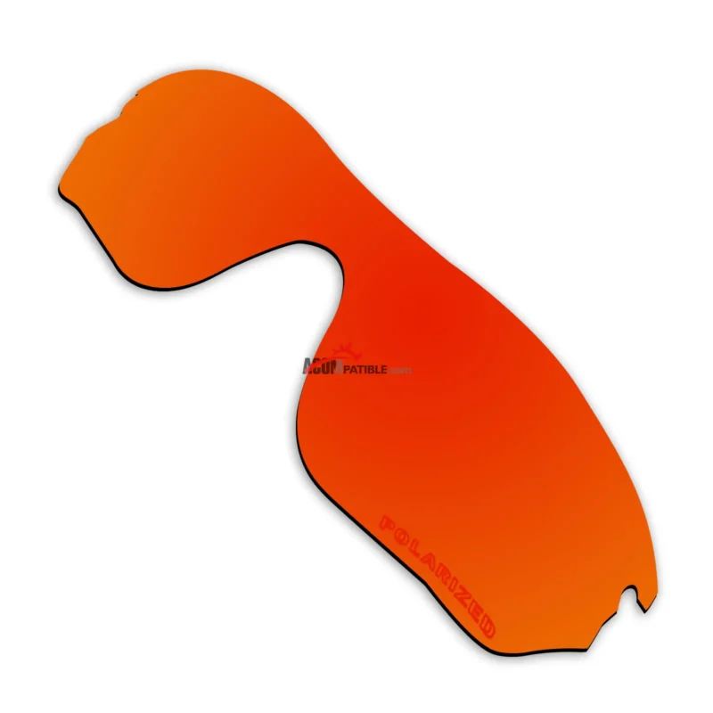 Polarized Replacement Lenses for Oakley Radarlock Edge OO9183 (Fire Red) - Image 4