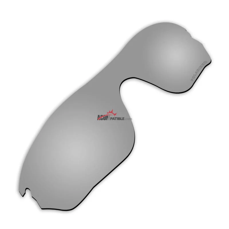 Replacement Polarized Lenses for Oakley Radarlock Edge OO9183 (Silver Mirror) - Image 5