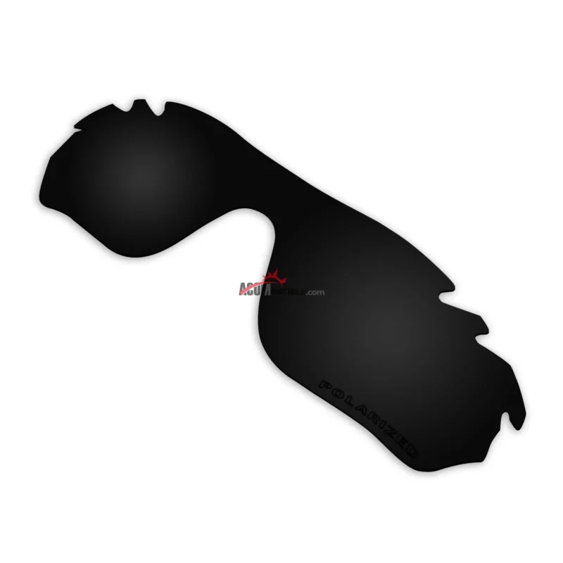 Replacement Polarized Vented Lenses for Oakley Radarlock Edge (Black)