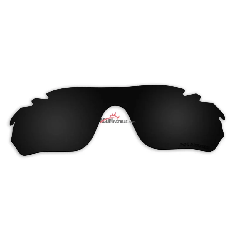 Replacement Polarized Vented Lenses for Oakley Radarlock Edge (Black) - Image 5