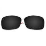 Replacement Polarized Lenses for Oakley Ravishing (Black)