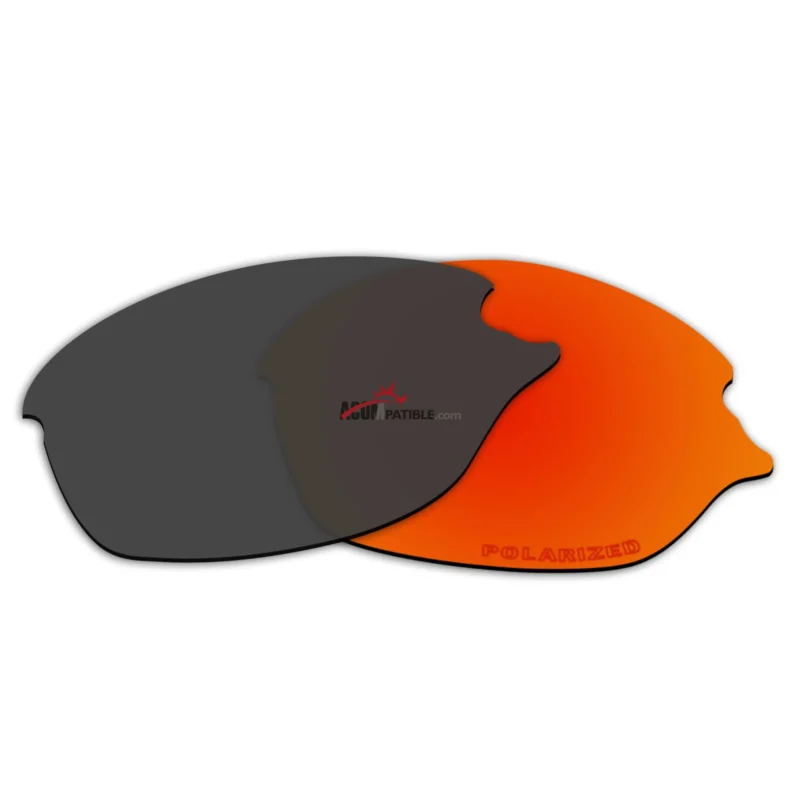 Replacement Polarized Lenses for Oakley Romeo 2 (Fire Red Mirror) - Image 2