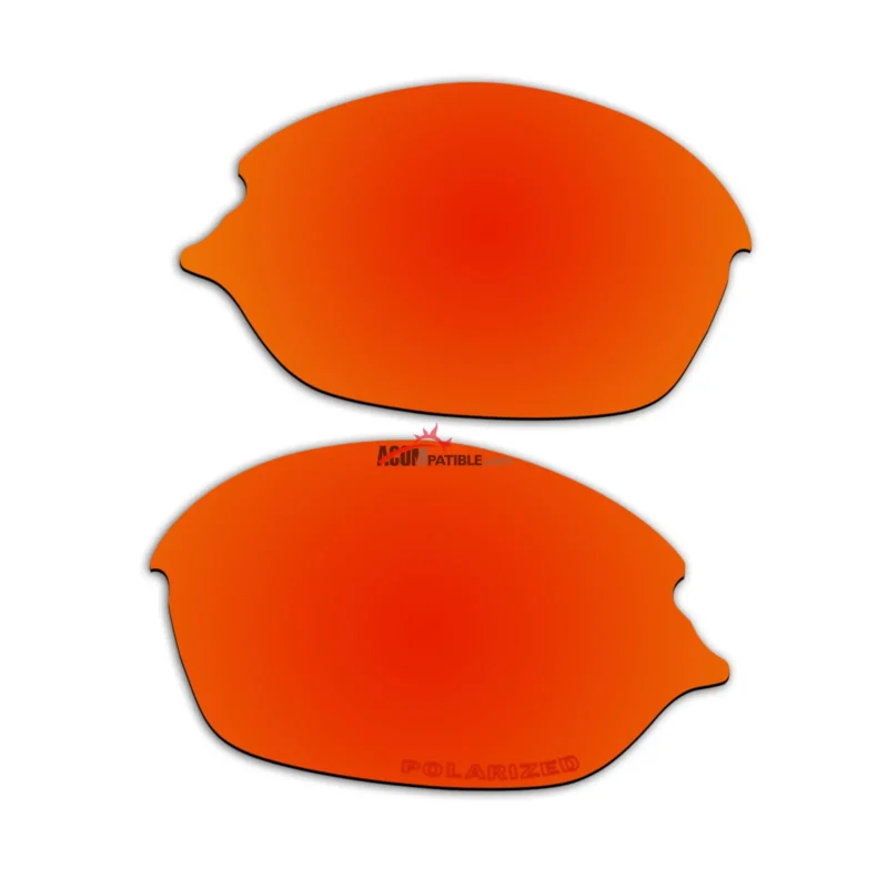 Replacement Polarized Lenses for Oakley Romeo 2 (Fire Red Mirror) - Image 4