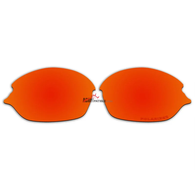 Replacement Polarized Lenses for Oakley Romeo 2 (Fire Red Mirror)