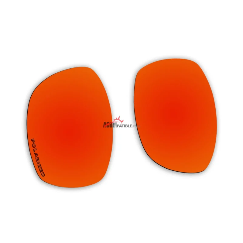 Replacement Polarized Lenses for Oakley Sideways (Fire Red Mirror) - Image 4