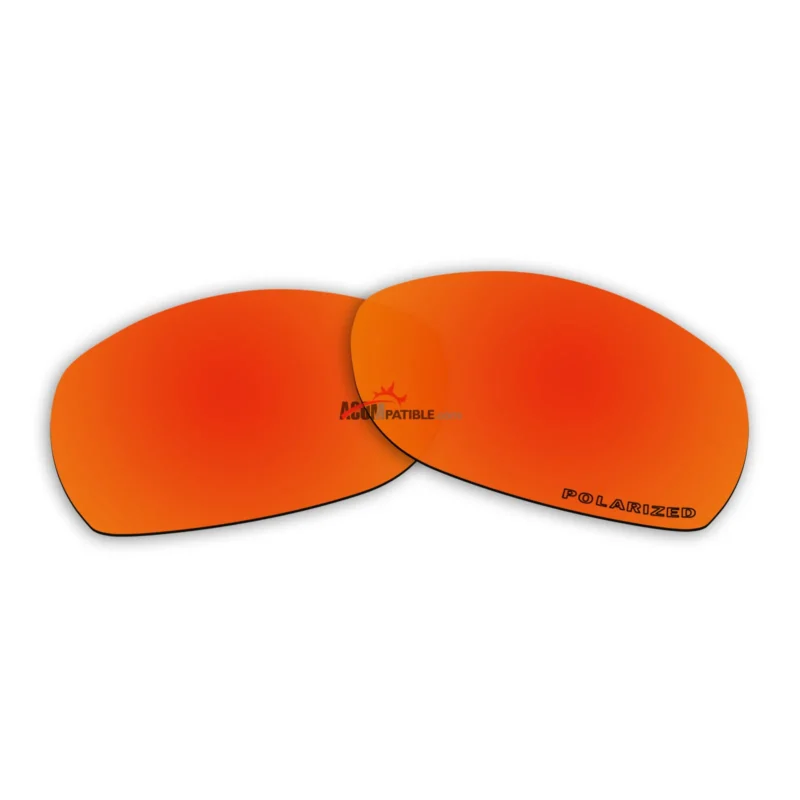 Replacement Polarized Lenses for Oakley Sideways (Fire Red Mirror) - Image 5