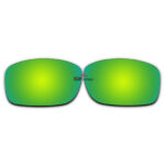 Polarized Lenses for Oakley Fives Squared (Emerald Green Mirror)