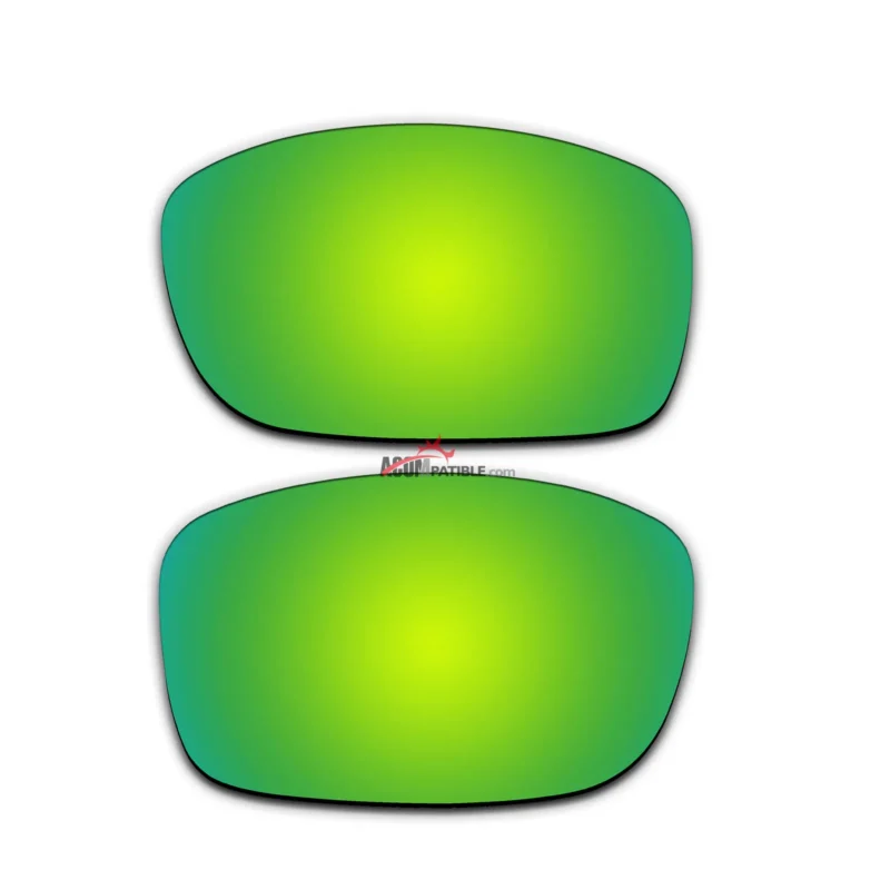 Polarized Lenses for Oakley Fives Squared (Emerald Green Mirror) - Image 2