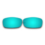 Replacement Polarized Lenses for Oakley Fives Squared (Ice Blue Mirror)
