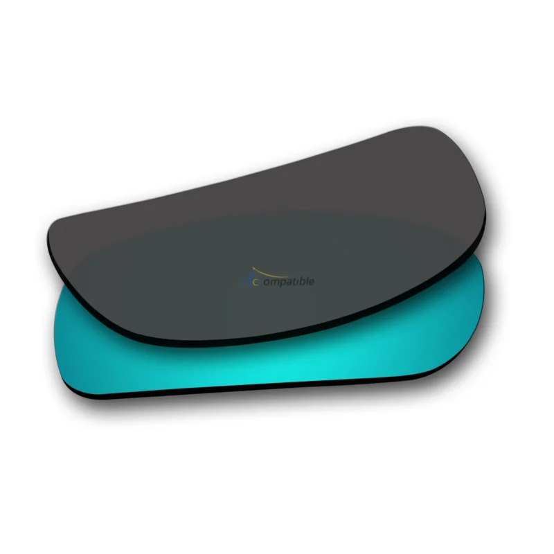 Replacement Polarized Lenses for Oakley Fives Squared (Ice Blue Mirror) - Image 3