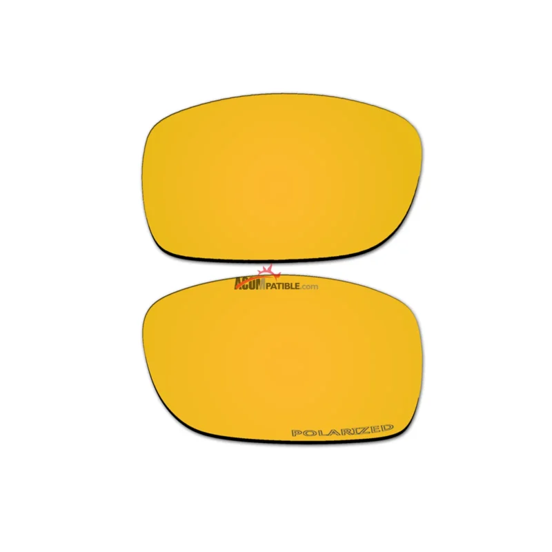 Polarized Lenses for Oakley Fives Squared (Golden Coating Mirror) - Image 4