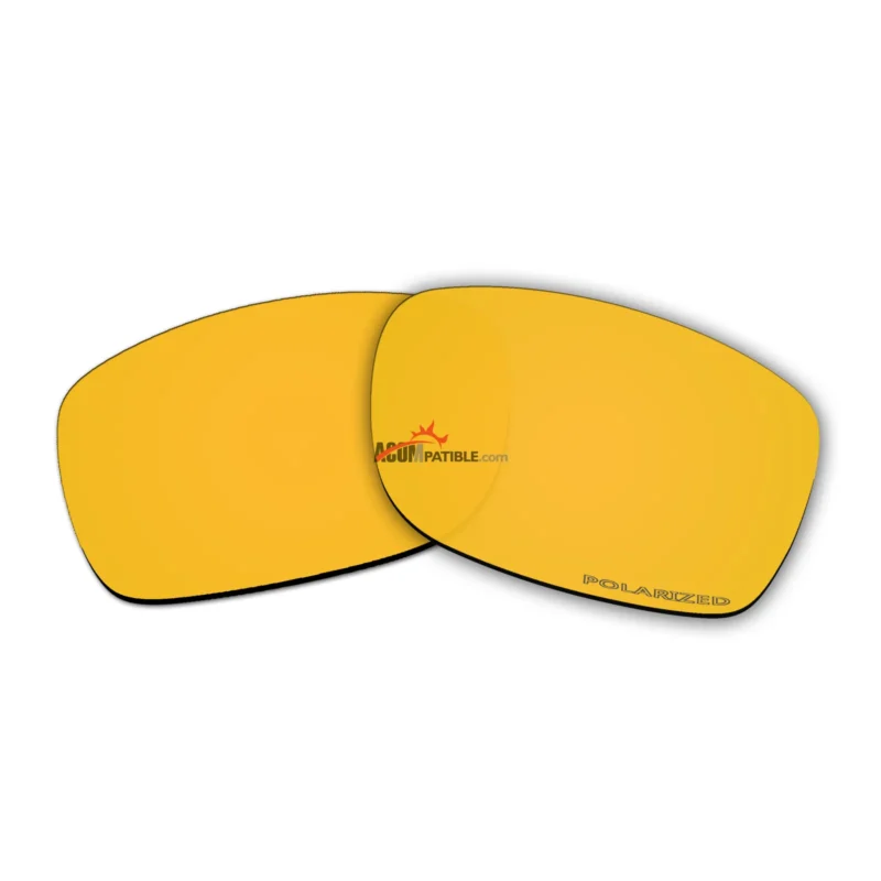 Polarized Lenses for Oakley Fives Squared (Golden Coating Mirror) - Image 5