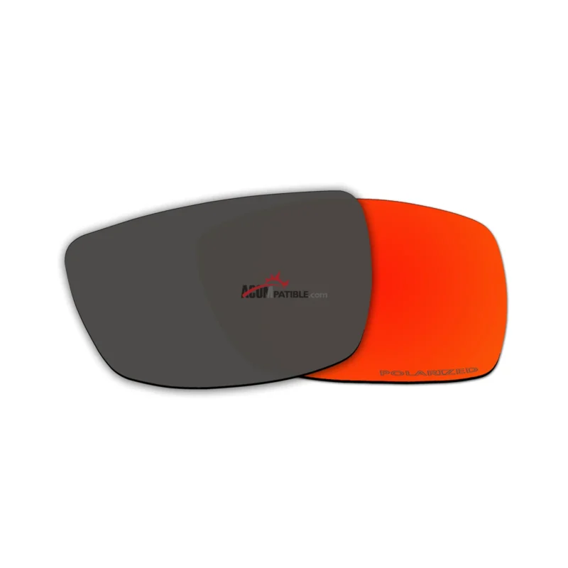 Replacement Polarized Lenses for Oakley Spike (Fire Red Mirror) - Image 2