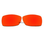 Replacement Polarized Lenses for Oakley Spike (Fire Red Mirror)