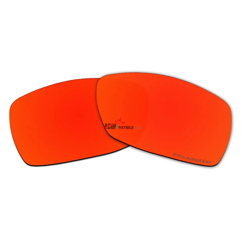 Replacement Polarized Lenses for Oakley Spike (Fire Red Mirror) - Image 5