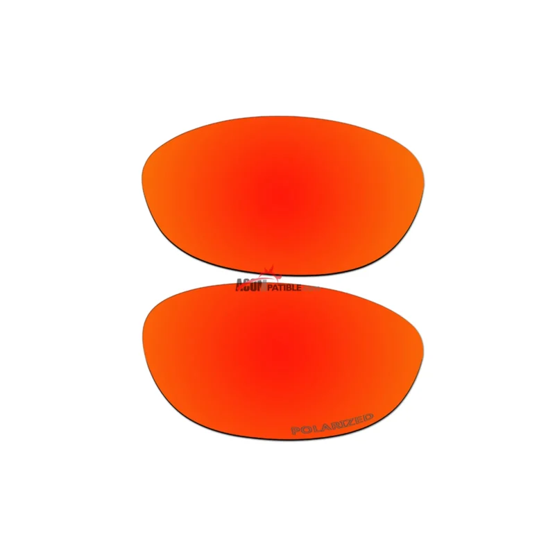 Replacement Polarized Lenses for Oakley Splice (Fire Red Mirror) - Image 4