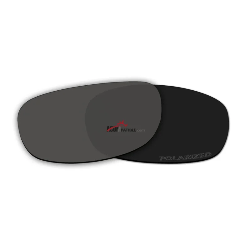 Replacement Polarized Lenses for Oakley Square Wire 2.0 (Black) - Image 2