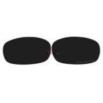Replacement Polarized Lenses for Oakley Square Wire 2.0 (Black)