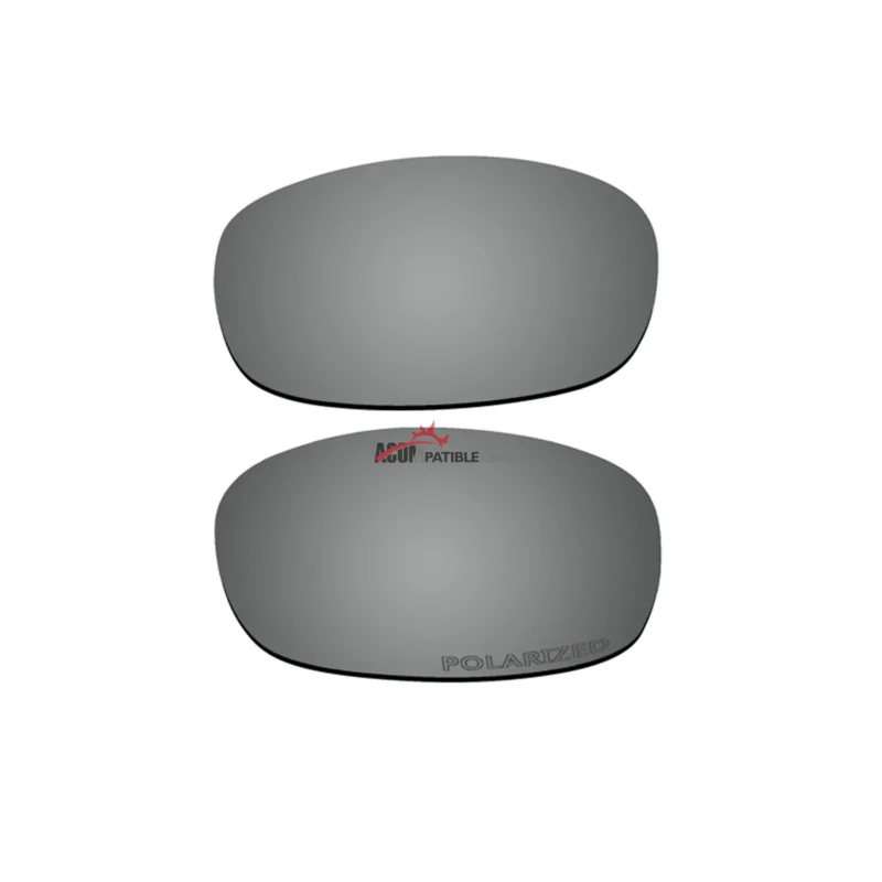 Replacement Polarized Lenses for Oakley Square Wire 2.0 (Silver Mirror) - Image 4