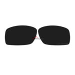 Replacement Polarized Lenses for Oakley Square Wire II New (2014) (Black Color)