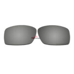 Replacement Polarized Lenses for Oakley Square Wire II New (2014) (Silver Mirror)