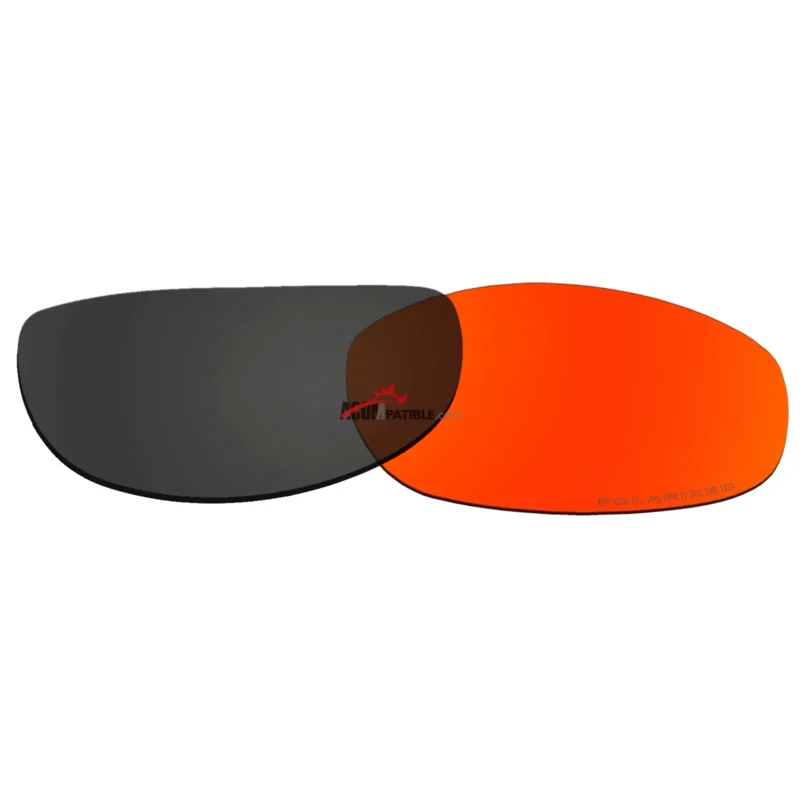 Replacement Polarized Lenses for Oakley Tightrope OO4040 (Fire Red Mirror) - Image 2