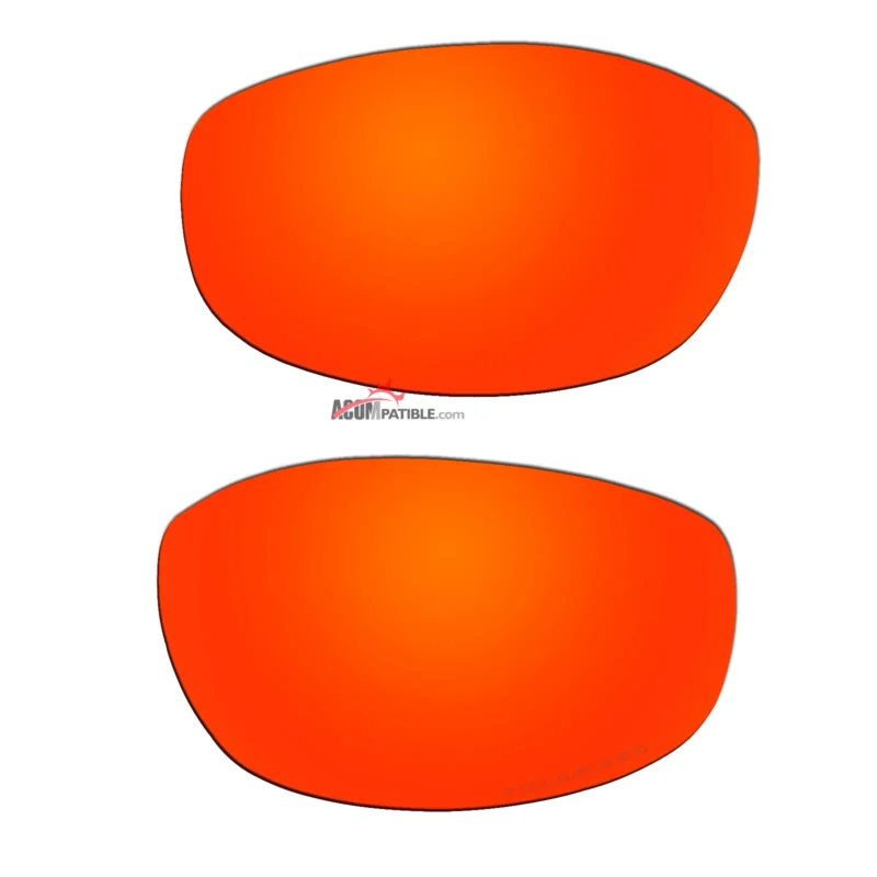 Replacement Polarized Lenses for Oakley Tightrope OO4040 (Fire Red Mirror) - Image 4