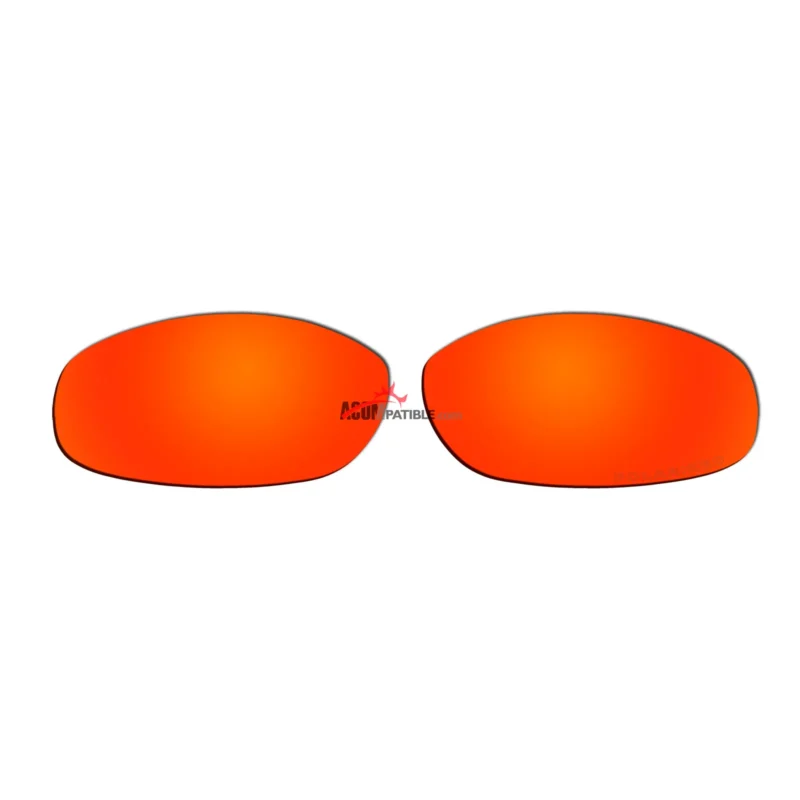 Replacement Polarized Lenses for Oakley Tightrope OO4040 (Fire Red Mirror)