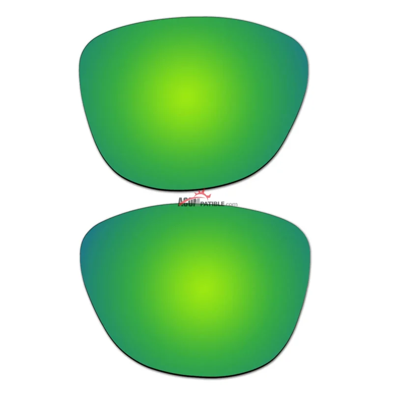 Replacement Polarized Lenses for Oakley Frogskins (Emerald Green Coating) - Image 2