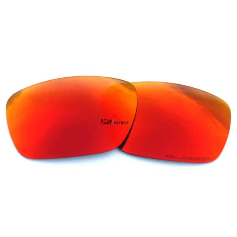 Replacement Polarized Lenses for Oakley Tinfoil OO4083 (Fire Red Mirror) - Image 4