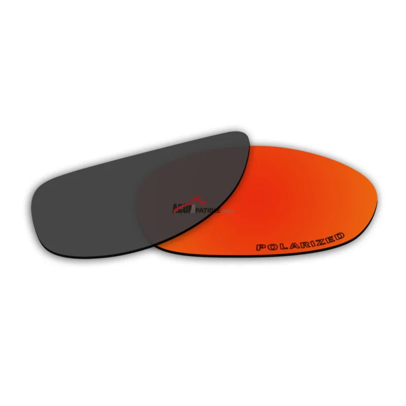 Polarized Lenses for Oakley Twenty XX (2012, New Twenty 2012 & After) OO9157 (Fire Red Mirror) - Image 2