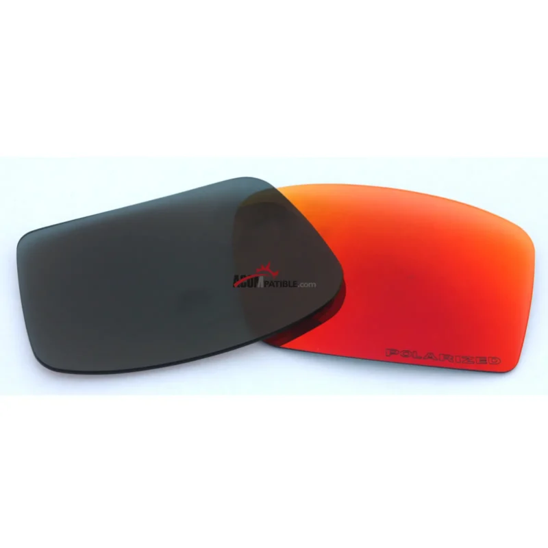 Replacement Polarized Lenses for Oakley Twitch (Fire Red Mirror) - Image 2